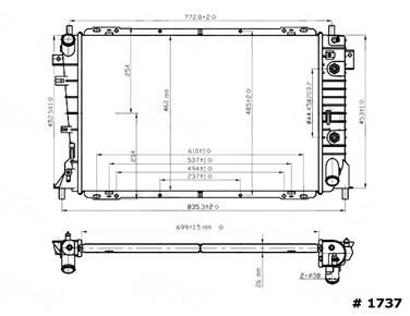 Radiator GP 1737C