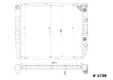 Radiator GP 1738C