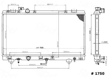 Radiator GP 1750C