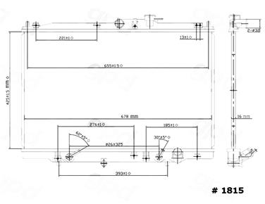 Radiator GP 1815C