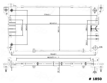 Radiator GP 1850C