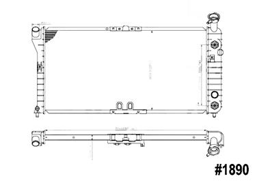 Radiator GP 1890C