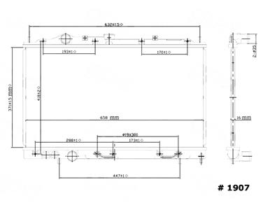 Radiator GP 1907C