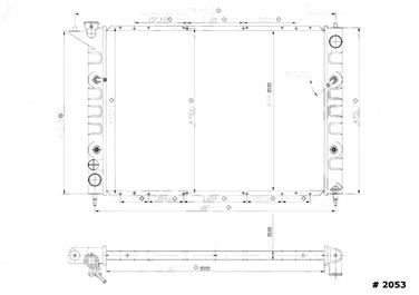 Radiator GP 2053C