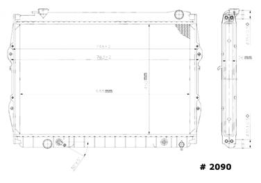 Radiator GP 2090C