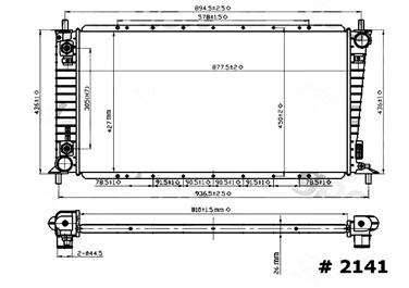 Radiator GP 2141C