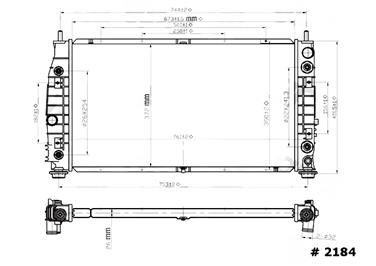 Radiator GP 2184C