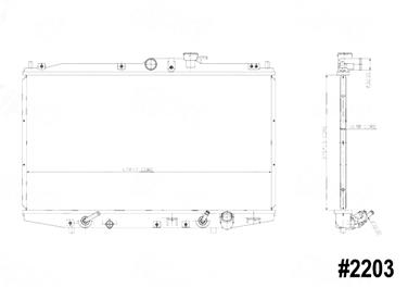 Radiator GP 2203C
