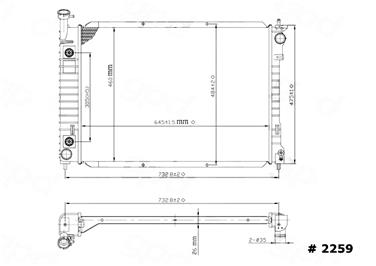 Radiator GP 2259C