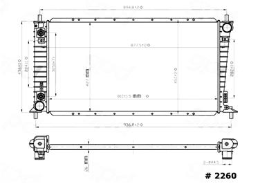 Radiator GP 2260C