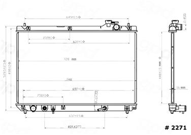 Radiator GP 2271C