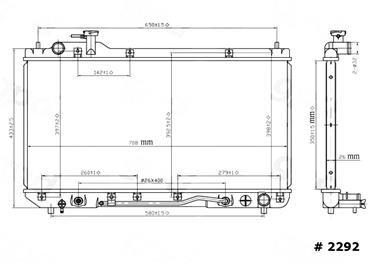 Radiator GP 2292C