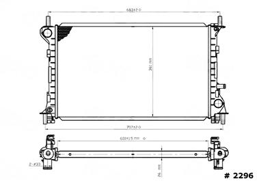 Radiator GP 2296C