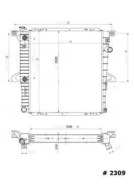 Radiator GP 2309C