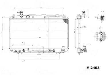 Radiator GP 2403C