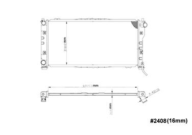 Radiator GP 2408C