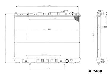 Radiator GP 2409C