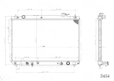 Radiator GP 2454C