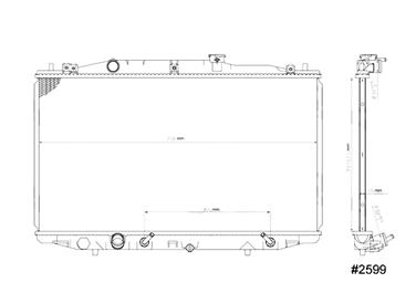 Radiator GP 2599C