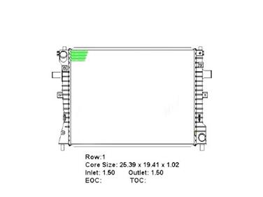 Radiator GP 2610C