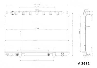 Radiator GP 2612C