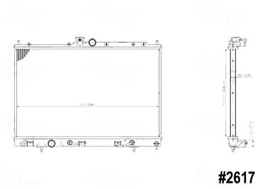 Radiator GP 2617C