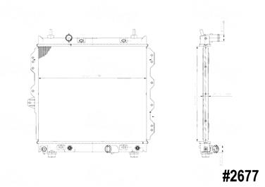 Radiator GP 2677C