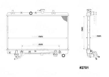 Radiator GP 2701C