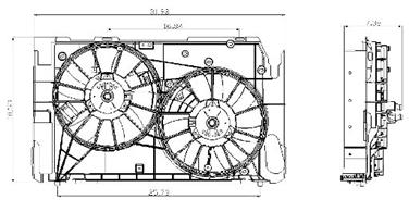 Engine Cooling Fan Assembly GP 2811590