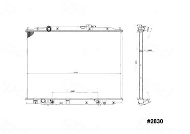 Radiator GP 2830C