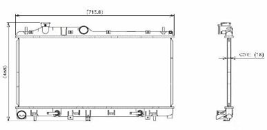 Radiator NP 221-3605