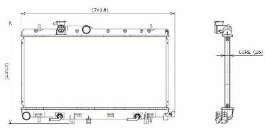 Radiator NP 221-3606