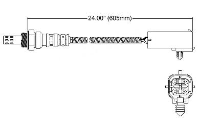 Oxygen Sensor O2 250-24003