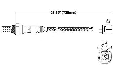 Oxygen Sensor O2 250-24336