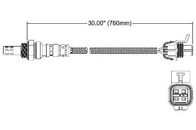 Oxygen Sensor O2 250-24354