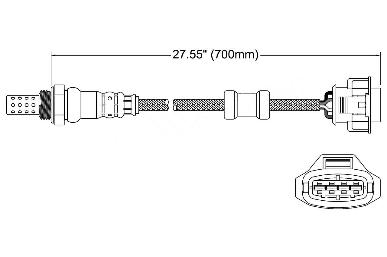 Oxygen Sensor O2 250-24712