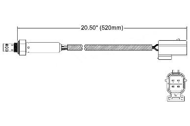 Oxygen Sensor O2 250-24804