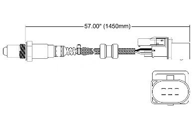 Oxygen Sensor O2 250-25004