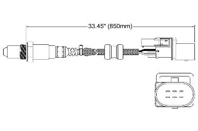 Oxygen Sensor O2 250-25007