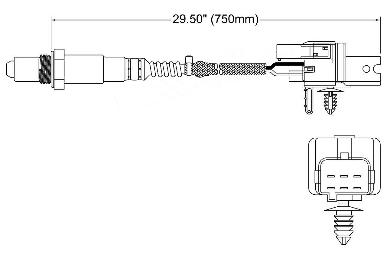 Oxygen Sensor O2 250-25079