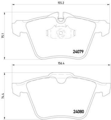 Disc Brake Pad Set PA 355006891