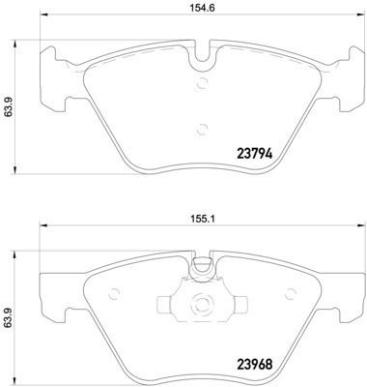 Disc Brake Pad Set PA 355011321