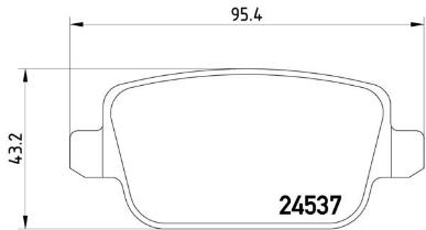 Disc Brake Pad Set PA 355013301