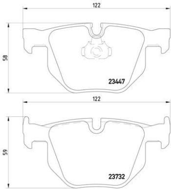 Disc Brake Pad Set PA 355013941