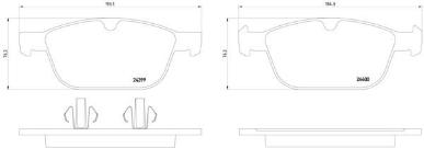 Disc Brake Pad Set PA 355014541