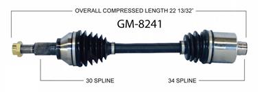 CV Axle Shaft SA GM-8241