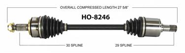 CV Axle Shaft SA HO-8246