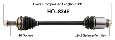 CV Axle Shaft SA HO-8348