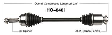 CV Axle Shaft SA HO-8401