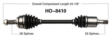 CV Axle Shaft SA HO-8410